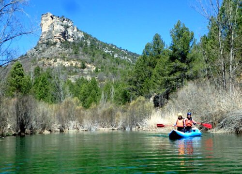 Kayak en el río Tajo: actividad de día completo